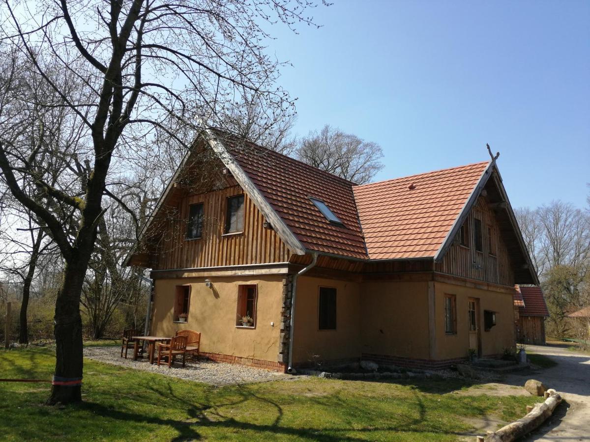 Ferienhof Idyll Am Kleinen Fliess Burg im Spreewald Eksteriør billede