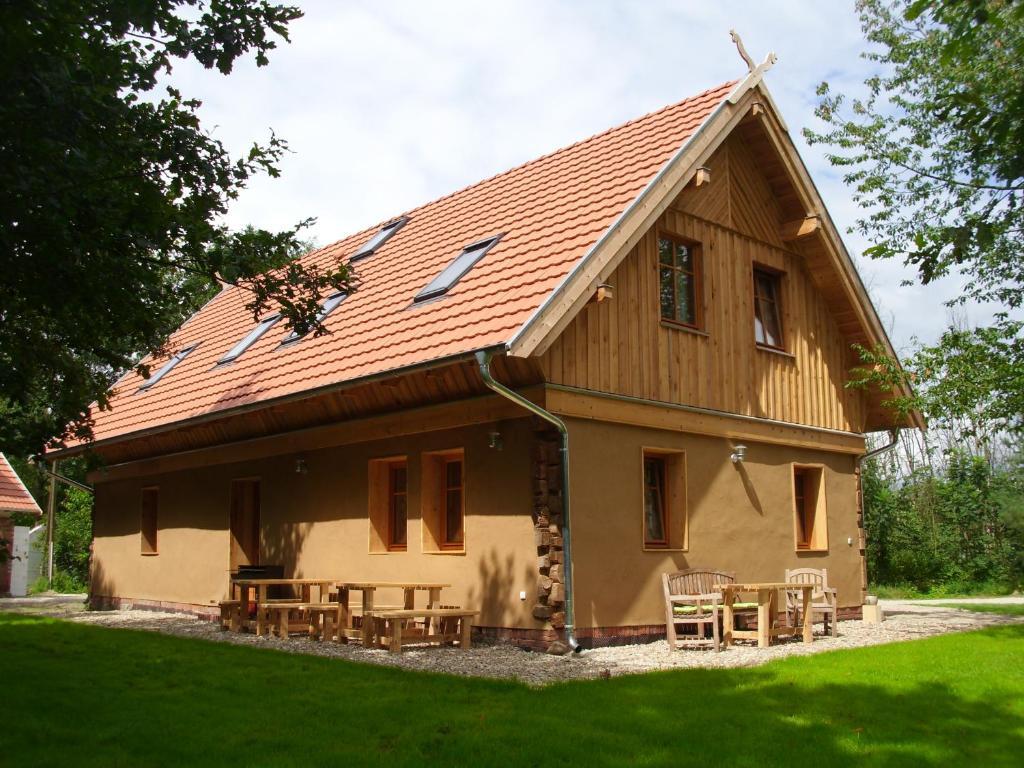 Ferienhof Idyll Am Kleinen Fliess Burg im Spreewald Eksteriør billede