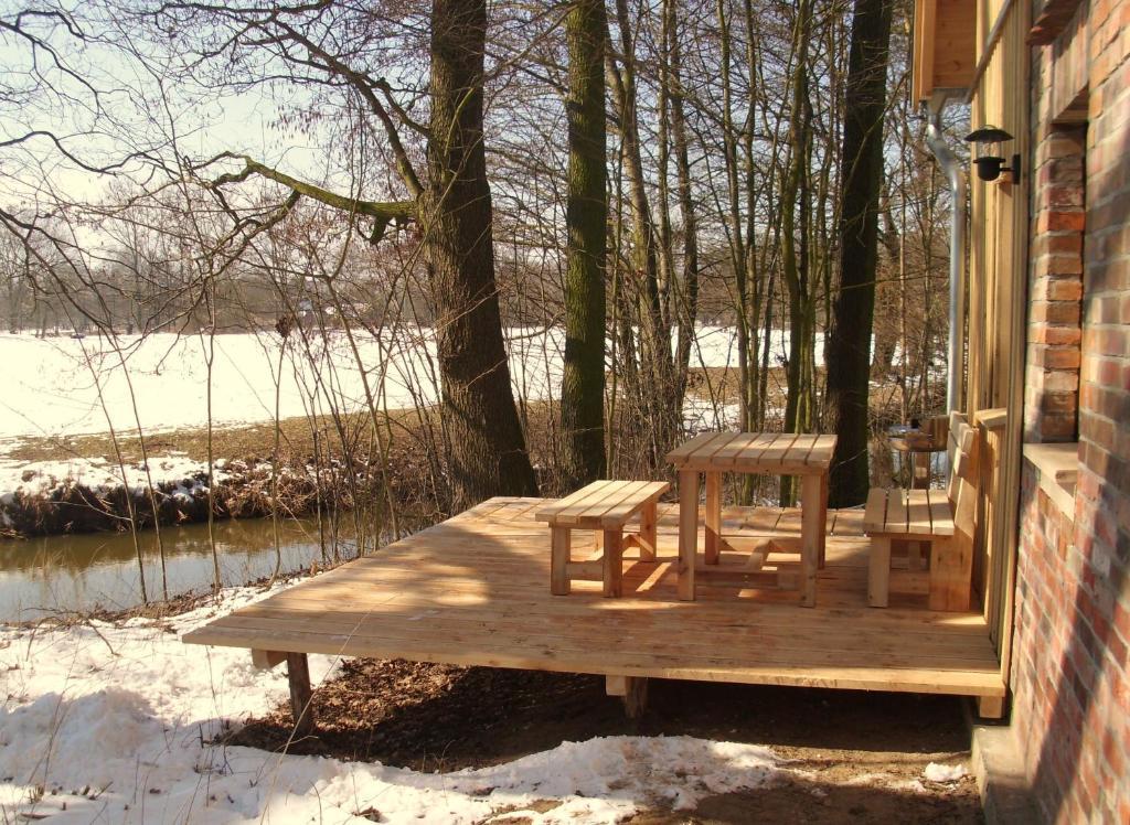 Ferienhof Idyll Am Kleinen Fliess Burg im Spreewald Værelse billede