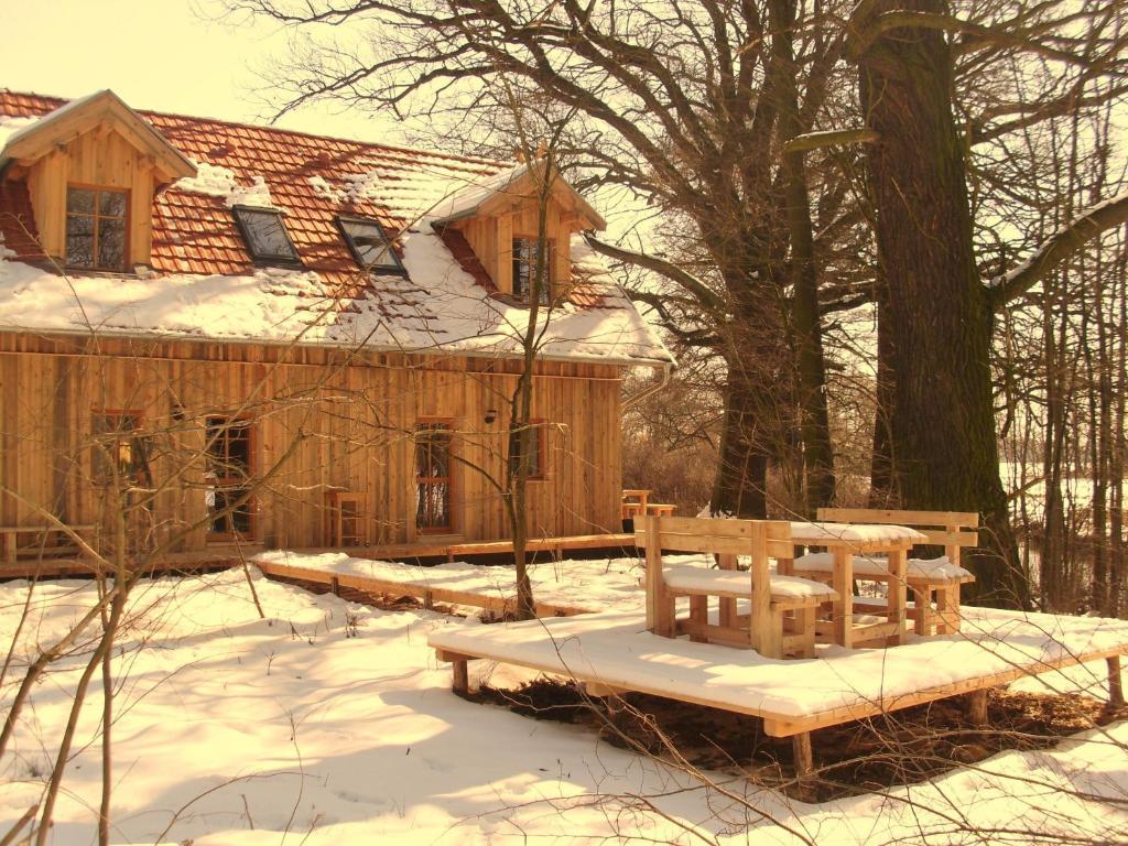 Ferienhof Idyll Am Kleinen Fliess Burg im Spreewald Værelse billede