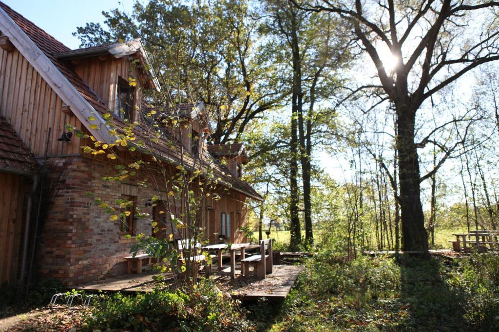 Ferienhof Idyll Am Kleinen Fliess Burg im Spreewald Eksteriør billede