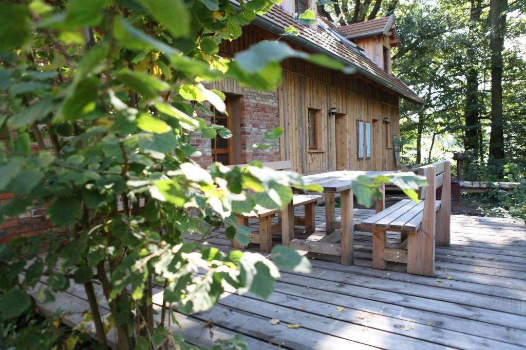 Ferienhof Idyll Am Kleinen Fliess Burg im Spreewald Eksteriør billede
